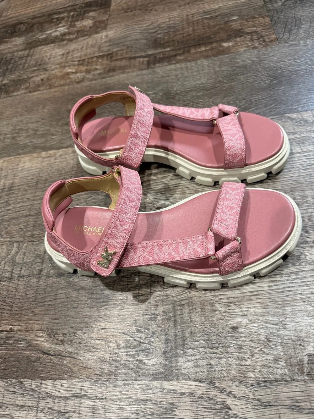 Michael Kors pink monogram